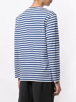 Comme Des Garçons Play T-shirt à Rayures 002 -Comme Des Garçons Play Soldes Boutique 14944259 26074667 600