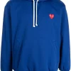 Comme Des Garçons Play Hoodie à Patch Logo Homme -Comme Des Garçons Play Soldes Boutique 14944269 34560785 600