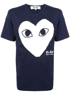 Comme Des Garçons Play T-shirt à Logo Imprimé 001