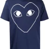 Comme Des Garçons Play 001 T-shirt à Logo Imprimé Homme -Comme Des Garçons Play Soldes Boutique 14944273 37459617 600