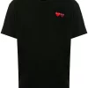 Comme Des Garçons Play BLACK T-shirt à Patch Logo Homme -Comme Des Garçons Play Soldes Boutique 14944493 25136741 600