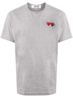 Comme Des Garçons Play T-shirt à Patch Logo Homme