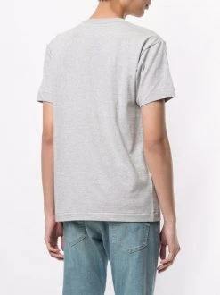 Comme Des Garçons Play T-shirt à Logo Imprimé Grey -Comme Des Garçons Play Soldes Boutique 14944522 25315635 600