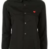 Comme Des Garçons Play Chemise à Logo Brodé Femme -Comme Des Garçons Play Soldes Boutique 14944839 26124929 600