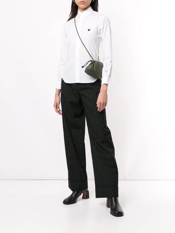 Comme Des Garçons Play Chemise à Logo Brodé Femme 4 Comme Des Garçons Play Chemise à Logo Brodé Femme – Image 2