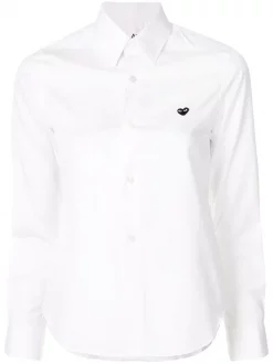 Comme Des Garçons Play Chemise à Logo Brodé Femme