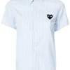 Comme Des Garçons Play BLUE Chemise à Rayures Femme 2 Comme Des Garçons Play BLUE Chemise à Rayures Femme -Comme Des Garçons Play Soldes Boutique 14944844 26215872 600