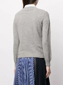 Comme Des Garçons Play Pull à Patch Logo 002 -Comme Des Garçons Play Soldes Boutique 14944855 34134088 600