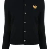 Comme Des Garçons Play NAVY Cardigan à Patch Logo Femme 1 Comme Des Garçons Play NAVY Cardigan à Patch Logo Femme -Comme Des Garçons Play Soldes Boutique 14944891 26049317 600
