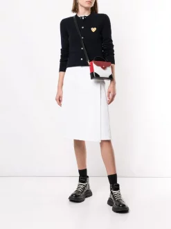 Comme Des Garçons Play NAVY Cardigan à Patch Logo Femme 8 Comme Des Garçons Play NAVY Cardigan à Patch Logo Femme -Comme Des Garçons Play Soldes Boutique 14944891 26049318 600