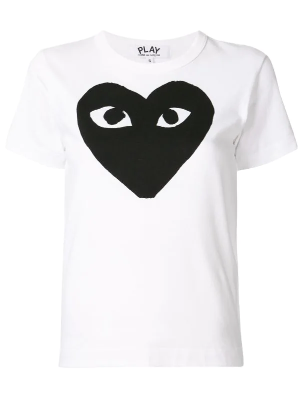 Comme Des Garçons Play 001 T-shirt à Logo Imprimé Femme 3 Comme Des Garçons Play 001 T-shirt à Logo Imprimé Femme