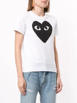Comme Des Garçons Play 001 T-shirt à Logo Imprimé Femme 9 Comme Des Garçons Play 001 T-shirt à Logo Imprimé Femme -Comme Des Garçons Play Soldes Boutique 14944942 26049636 600