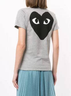 Comme Des Garçons Play 001 T-shirt Ample à Logo Imprimé Femme 10 Comme Des Garçons Play 001 T-shirt Ample à Logo Imprimé Femme -Comme Des Garçons Play Soldes Boutique 14944943 26052217 600