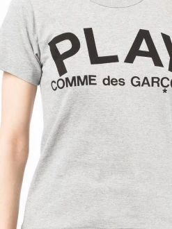 Comme Des Garçons Play T-shirt à Logo Imprimé 001 -Comme Des Garçons Play Soldes Boutique 14944946 37710265 600
