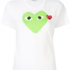 Comme Des Garçons Play T-shirt Imprimé à Logo Femme -Comme Des Garçons Play Soldes Boutique 14944967 26052368 600