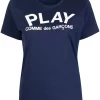Comme Des Garçons Play 001 T-shirt à Logo Imprimé Femme -Comme Des Garçons Play Soldes Boutique 14944988 37709680 600