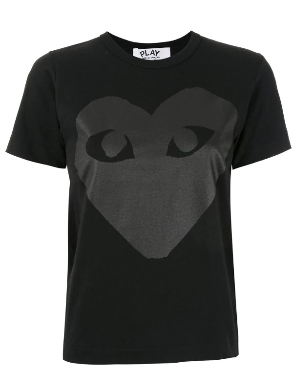 Comme Des Garçons Play 001 T-shirt à Logo Imprimé Femme 3 Comme Des Garçons Play 001 T-shirt à Logo Imprimé Femme