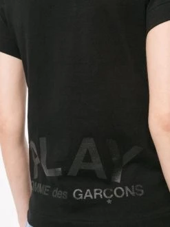 Comme Des Garçons Play 001 T-shirt à Logo Imprimé Femme -Comme Des Garçons Play Soldes Boutique 14944997 26134866 600
