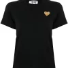 Comme Des Garçons Play BLACK T-shirt à Logo Brodé Femme -Comme Des Garçons Play Soldes Boutique 14945045 26047110 600