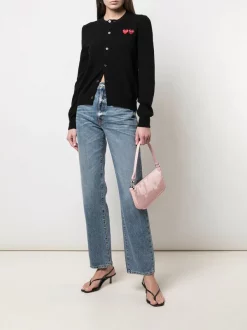 Comme Des Garçons Play Cardigan à Patch Logo Femme 8 Comme Des Garçons Play Cardigan à Patch Logo Femme -Comme Des Garçons Play Soldes Boutique 14988495 24948548 600