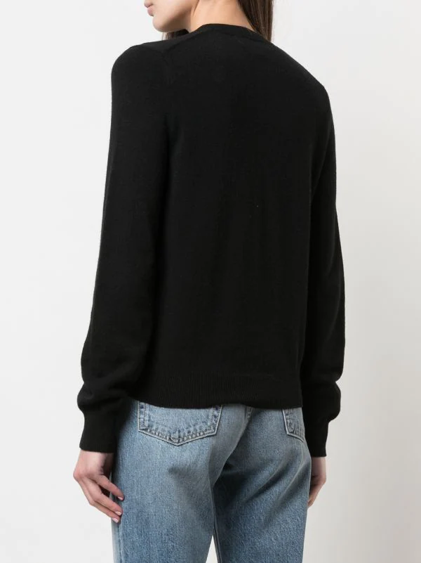 Comme Des Garçons Play Cardigan à Patch Logo Femme 6 Comme Des Garçons Play Cardigan à Patch Logo Femme – Image 4