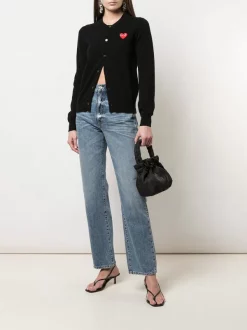 Comme Des Garçons Play Cardigan à Patch Logo Femme 8 Comme Des Garçons Play Cardigan à Patch Logo Femme -Comme Des Garçons Play Soldes Boutique 14988496 24995349 600