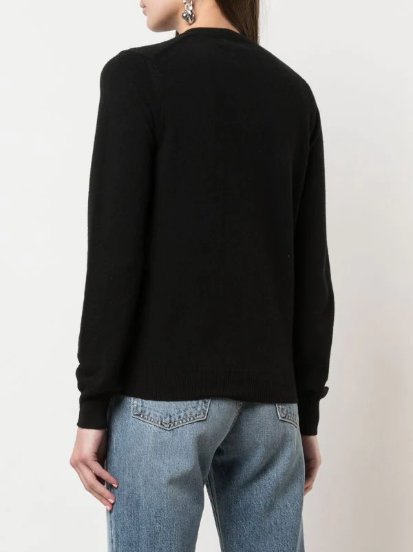 Comme Des Garçons Play Cardigan à Patch Logo Femme 6 Comme Des Garçons Play Cardigan à Patch Logo Femme – Image 4