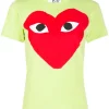 Comme Des Garçons Play T-shirt Imprimé Devant Femme -Comme Des Garçons Play Soldes Boutique 15193160 26226889 600