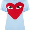 Comme Des Garçons Play T-shirt à Imprimé Cœur Femme -Comme Des Garçons Play Soldes Boutique 15195546 26155609 600