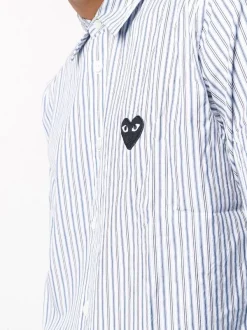 Comme Des Garçons Play Chemise Rayée à Effet Froissé 1 11 Comme Des Garçons Play Chemise Rayée à Effet Froissé 1 -Comme Des Garçons Play Soldes Boutique 15252784 26493647 600