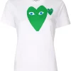 Comme Des Garçons Play T-shirt à Logo Imprimé Femme -Comme Des Garçons Play Soldes Boutique 15294884 27002787 600