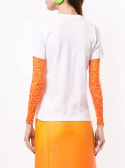 Comme Des Garçons Play T-shirt à Logo Cœur Imprimé Femme -Comme Des Garçons Play Soldes Boutique 15294886 26813877 600