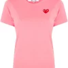 Comme Des Garçons Play T-shirt à Logo Cœur Femme