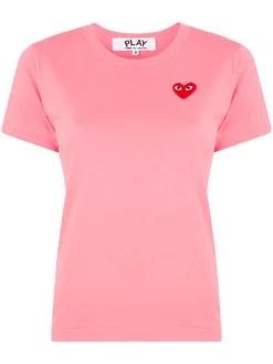 Comme Des Garçons Play T-shirt à Logo Cœur Femme