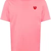 Comme Des Garçons Play T-shirt à Logo Brodé Homme 1 Comme Des Garçons Play T-shirt à Logo Brodé Homme -Comme Des Garçons Play Soldes Boutique 15294908 26811799 600