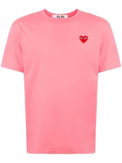 Comme Des Garçons Play T-shirt à Logo Brodé Homme