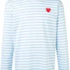 Comme Des Garçons Play Top Rayé à Manches Longues BLUE 2 Comme Des Garçons Play Top Rayé à Manches Longues BLUE -Comme Des Garçons Play Soldes Boutique 15294914 26811809 600