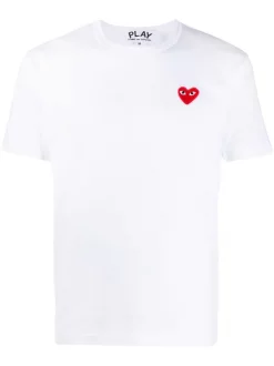 Comme Des Garçons Play T-shirt à Patch Coeur Homme