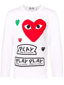 Comme Des Garçons Play T-shirt Play Homme