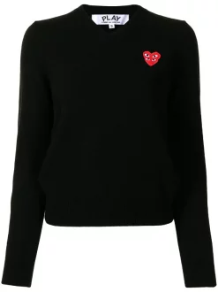Comme Des Garçons Play Pull à Logo Femme