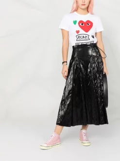 Comme Des Garçons Play 1 T-shirt Imprimé à Manches Courtes Femme -Comme Des Garçons Play Soldes Boutique 16050435 142d8969 4f6c 48af 918a 514753c05654 600