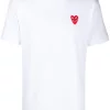Comme Des Garçons Play T-shirt à Patch Logo Homme -Comme Des Garçons Play Soldes Boutique 16053092 30044050 600