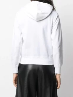 Comme Des Garçons Play Hoodie Crop à Logo Femme -Comme Des Garçons Play Soldes Boutique 16064515 30119835 600