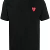 Comme Des Garçons Play T-shirt à Patch Logo Homme -Comme Des Garçons Play Soldes Boutique 16081699 30275105 600