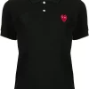 Comme Des Garçons Play Polo à Logo Brodé Femme -Comme Des Garçons Play Soldes Boutique 16178545 30896761 600