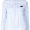 Comme Des Garçons Play Chemise à Rayures BLUE -Comme Des Garçons Play Soldes Boutique 16179238 30892727 600