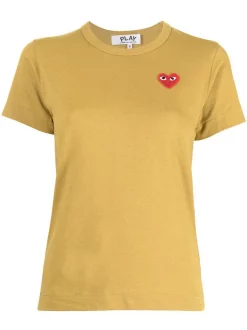 Comme Des Garçons Play T-shirt à Patch Logo Femme