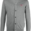 Comme Des Garçons Play Cardigan à Logo Brodé Homme -Comme Des Garçons Play Soldes Boutique 16272092 31805392 600