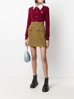 Comme Des Garçons Play Cardigan à Patch Cœur 4 RED -Comme Des Garçons Play Soldes Boutique 16276024 31166433 600