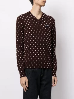 Comme Des Garçons Play Pull à Patch Cœur 3 -Comme Des Garçons Play Soldes Boutique 16403446 31799310 600